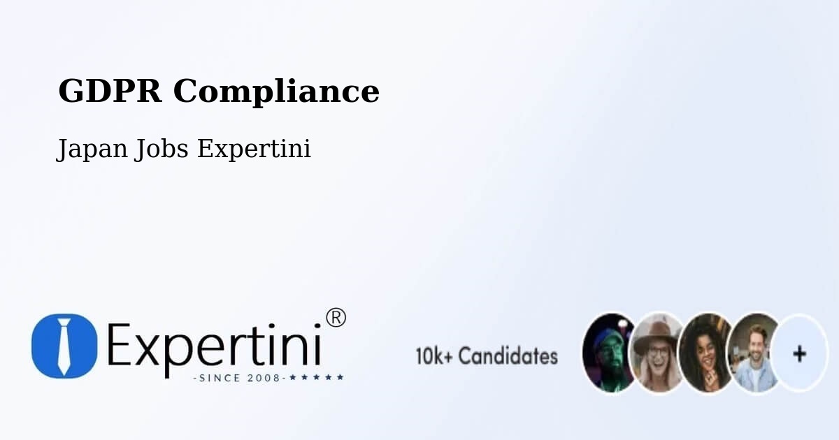 GDPR Compliance - Japan Jobs Expertini